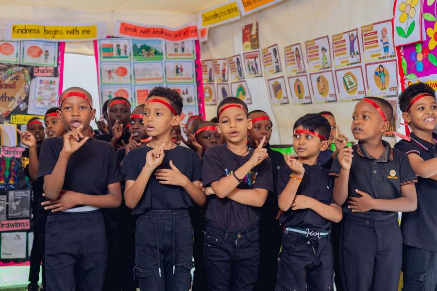 Classroom life — Mirembe Junior School, Namuwongo