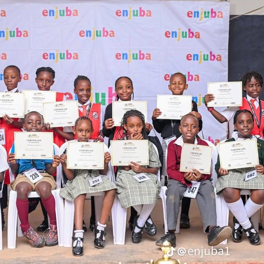 Finalists who qualified for the National Competition next month — Mirembe Junior School, Namuwongo