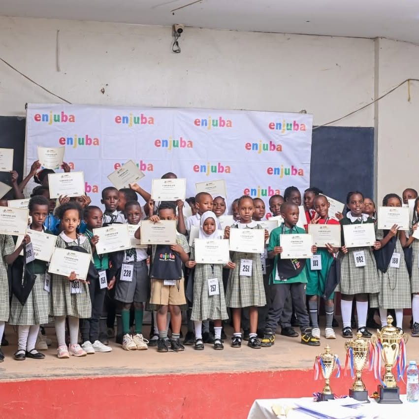 Finalists who qualified for the National Competition next month — Mirembe Junior School, Namuwongo
